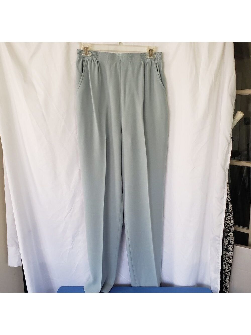 Draper's Studio Women's Light Blue Pants - Size 10
